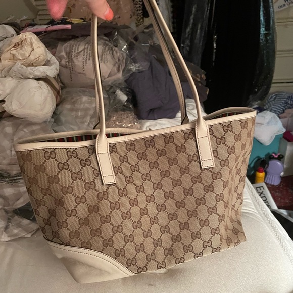 Authentic Gucci logo tote bag - Picture 3 of 13
